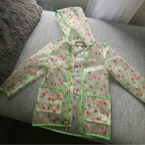 Cat and jack 4t cherry rain coat